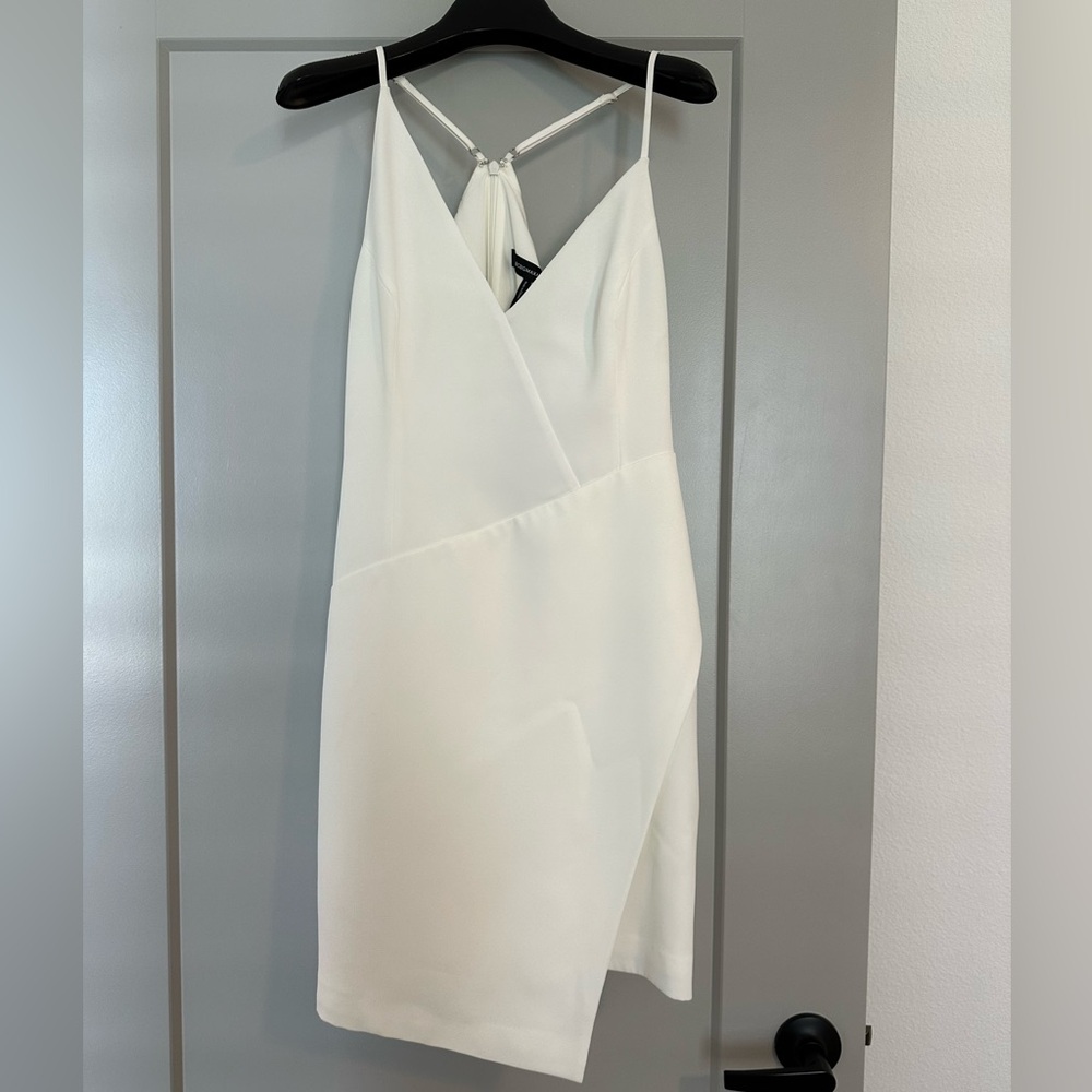 White BCBG Formal Dress